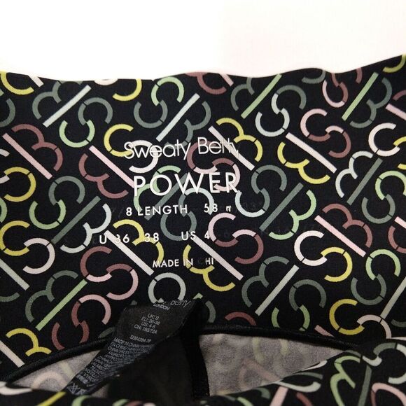 Sweaty Betty Power Ultra Sculpt High Waist 7/8 Leggings Size 4 SB Slot Print - Picture 5 of 7